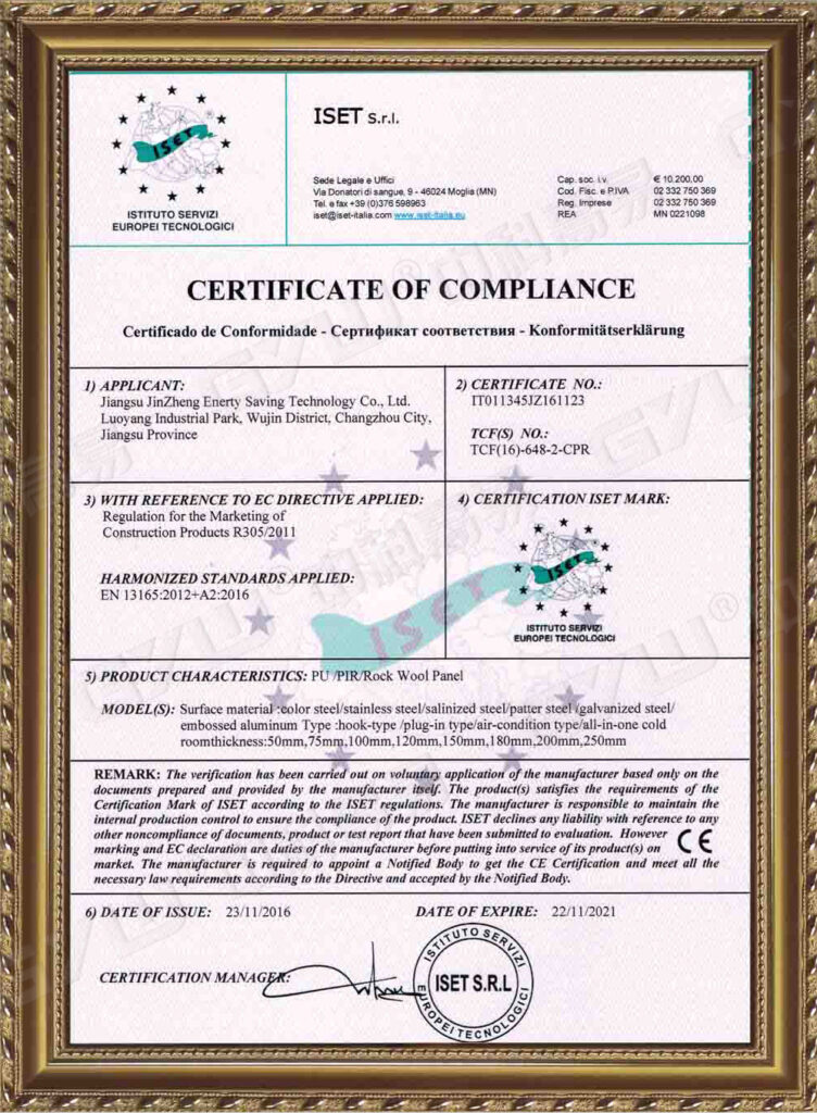 CE  certificates