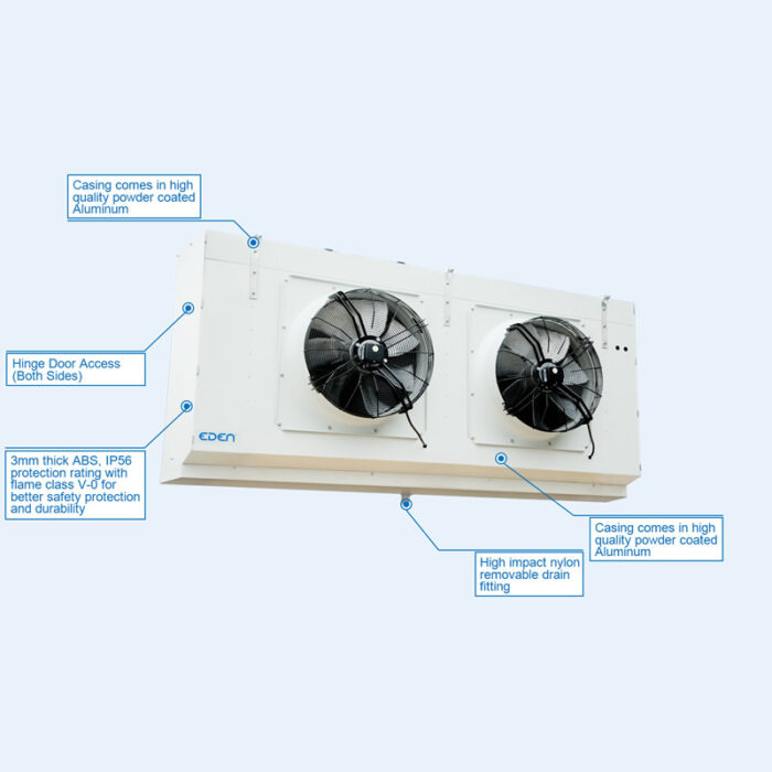 Heavy Duty Unit Cooler used in semi blast freezing rooms