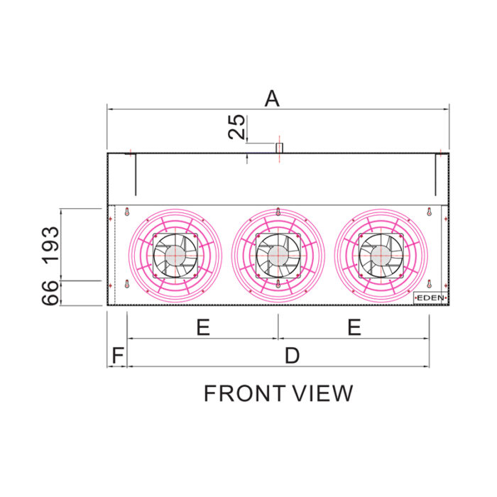 Cabinet Unit Cooler for Retail Hospitality Food & Beverage - Image 4