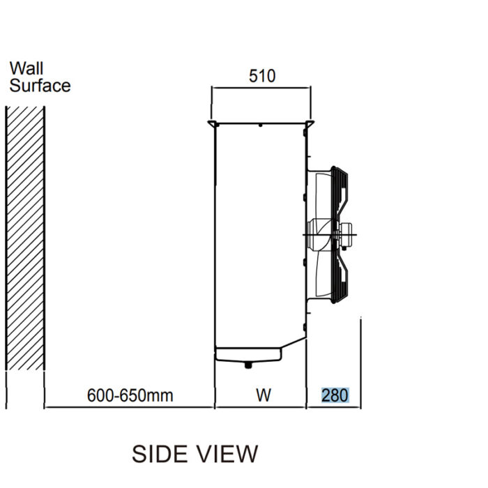 Heavy Duty Unit Cooler used in semi blast freezing rooms - Image 3