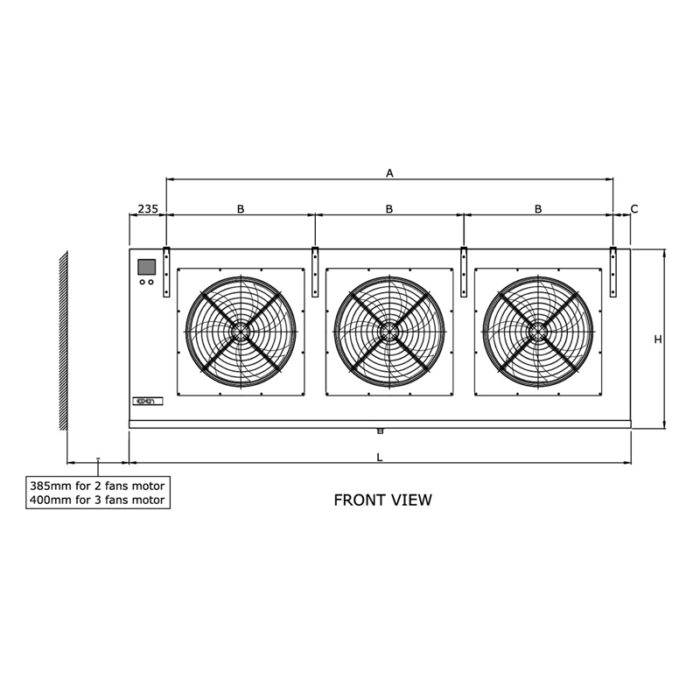 Ultra Low Application(-60℃) Unit Cooler - Image 4
