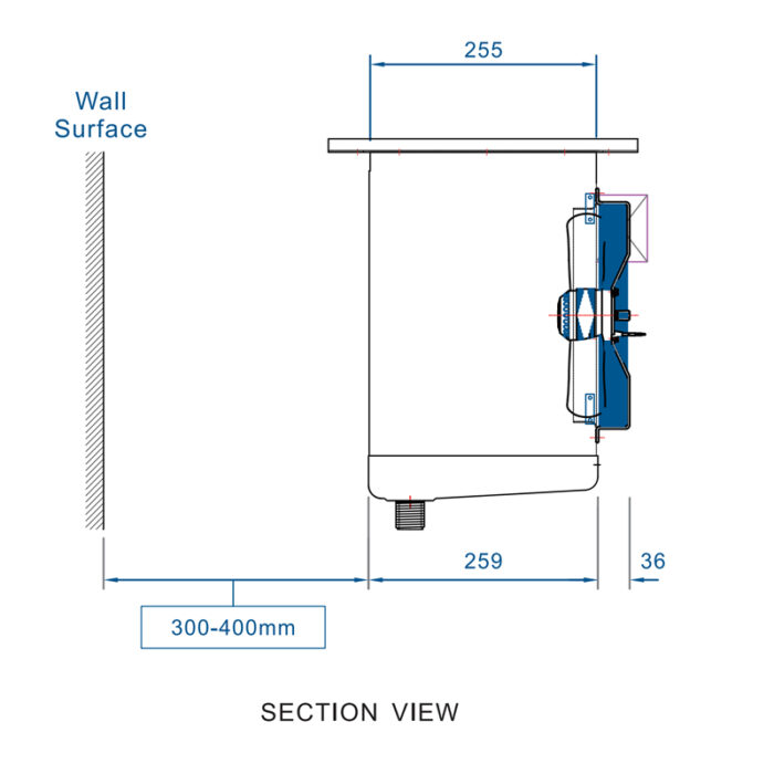 Ultra Low Unit Cooler for cool room with low height - Image 4