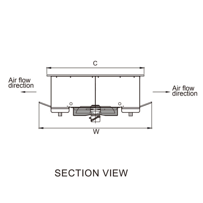 Dual Throw Unit Cooler for cold storage - Image 3