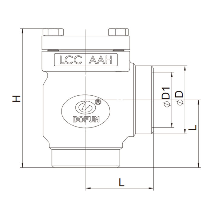 Angle  Type Check  CVD-A  Valve Danfoss - Image 3