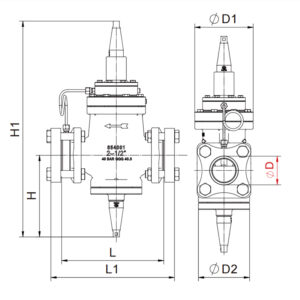 Outlet Pressure Regulating Valve