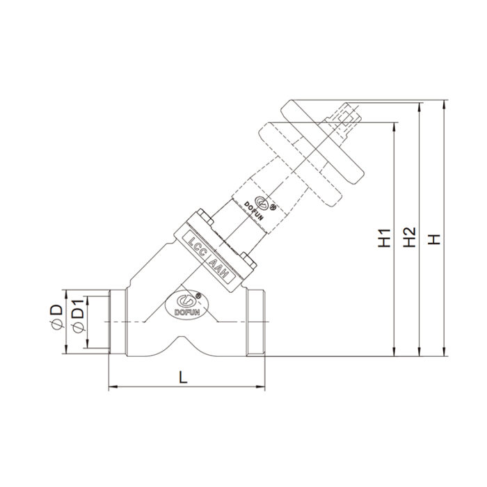 Straight Type  Stop Check Valve - Image 3