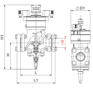 Two-Step Open Pneumatic Valve(Nomally Close)