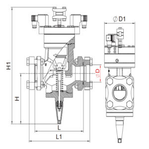 Two-Step Open Pneumatic Valve(Nomally Open)