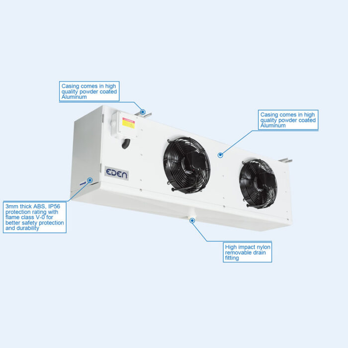 Ultra Low Unit Cooler for cool room with low height
