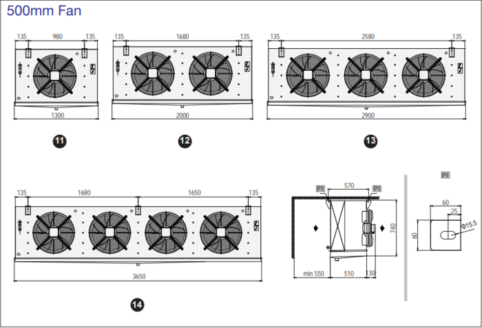Heavy Duty Commercial Unit Cooler-TM Series - Image 6