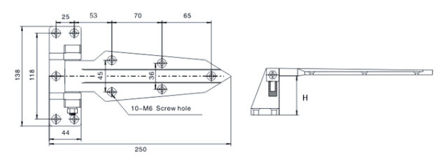 COOLROOM/FREEZER HEAVY DUTY DOOR HINGE