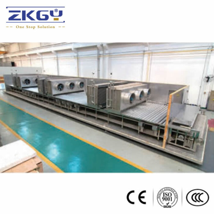 Plate Belt Tunnel Freezer of meats  aquatic products and Certain fruits and vegetables - Image 2
