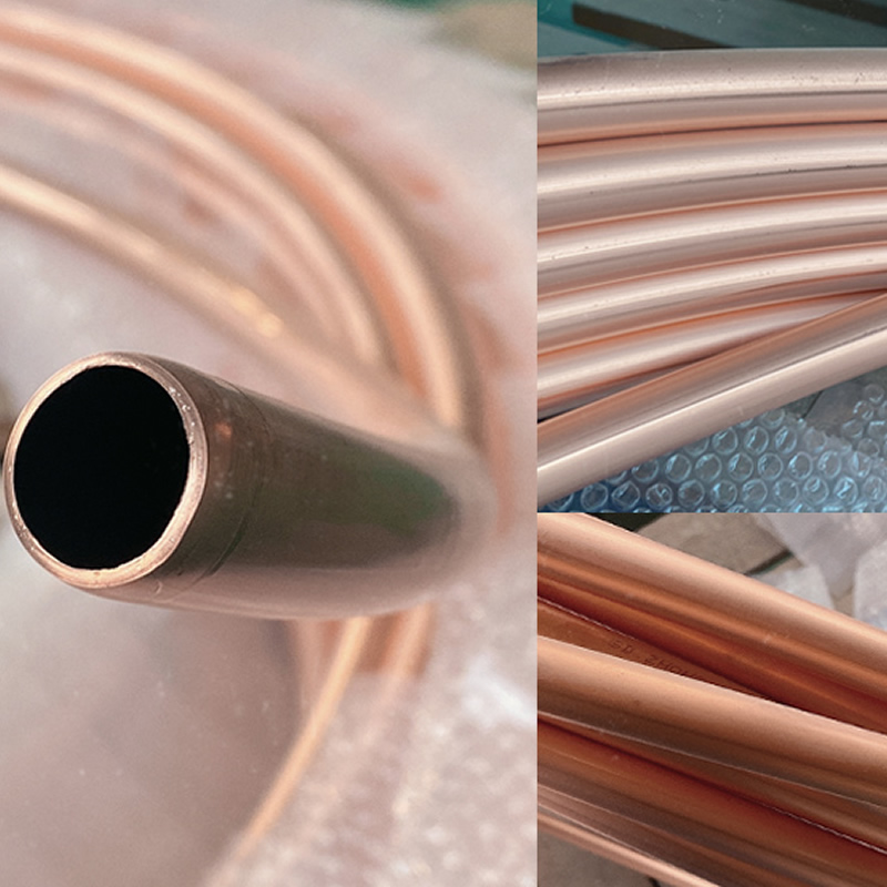 Astm C10100 Air Conditioner Copper Pipe Insulation Copper Tube 0.1