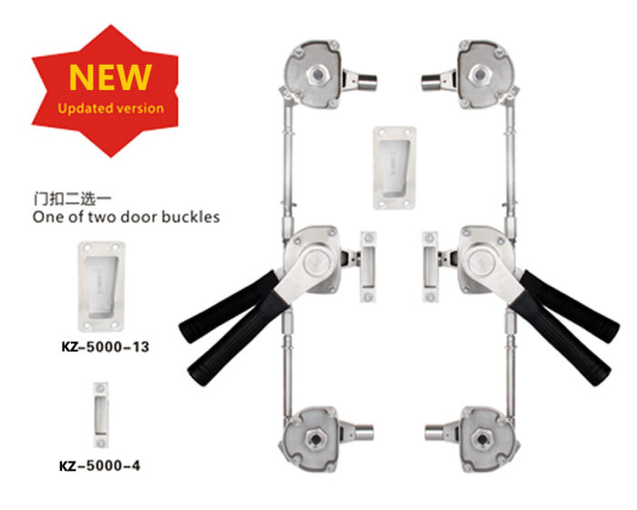 coldroom door Three Linkage Pressing Type Door Lock KZ-5000
