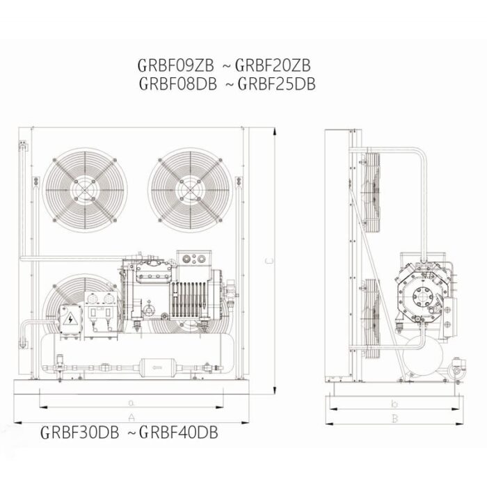 GRB Series Semi-hermetic condensing Units customization needs - Image 4