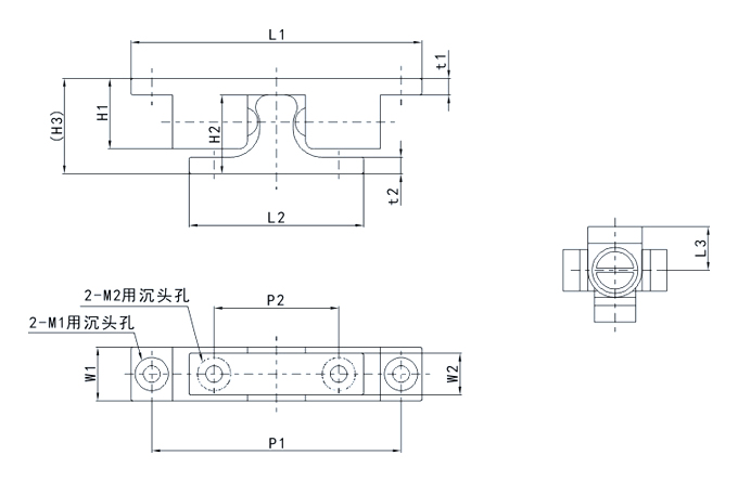 REFRIGERATOR ACCESSORIES(BRACKET) Door Handle KZ-018S