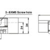 SIDE HINGE Door Handle KZ-5846