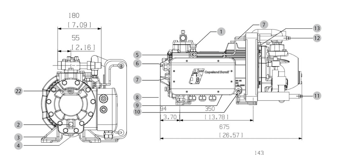 Copeland Scroll Compressor QF Series