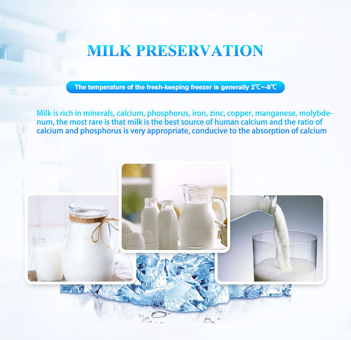 MILK AND STORAGE OF DAIRY PRODUCTS