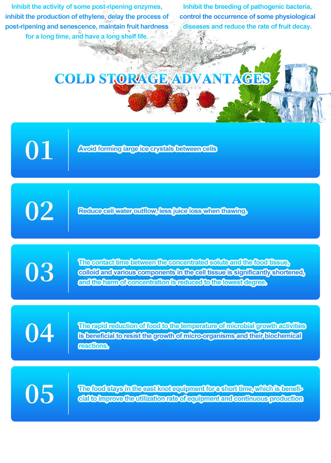 FROZEN FOOD STORAGES